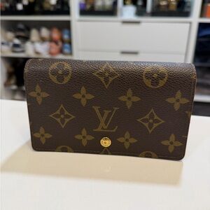Louis Vuitton Classic Brown Monogram Wallet
